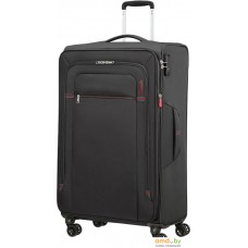 Чемодан-спиннер American Tourister Crosstrack Grey/Red 79 см