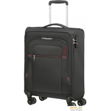 Чемодан-спиннер American Tourister Crosstrack Grey/Red 55 см (4 колеса)