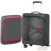 Чемодан-спиннер American Tourister Crosstrack Grey/Red 55 см (4 колеса). Фото №2