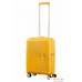 Чемодан-спиннер American Tourister SoundBox Golden Yellow 55 см. Фото №4