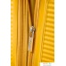 Чемодан-спиннер American Tourister SoundBox Golden Yellow 55 см. Фото №5