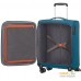 Чемодан-спиннер American Tourister Crosstrack Navy/Orange 55 см (4 колеса). Фото №2