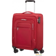 Чемодан-спиннер American Tourister Crosstrack Red/Grey 55 см (4 колеса)