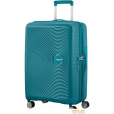 Чемодан-спиннер American Tourister Soundbox Jade Green 67 см