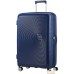 Чемодан-спиннер American Tourister Soundbox Midnight Navy 77 см. Фото №1