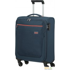 Чемодан-спиннер American Tourister Sunny South Navy (4 колеса) 55 см