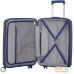 Чемодан-спиннер American Tourister Soundbox Midnight Navy 55 см. Фото №3