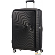 Чемодан-спиннер American Tourister Soundbox Bass Black 77 см