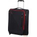 Чемодан American Tourister Lite Volt Black/Red 55 см (2 колеса). Фото №1