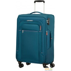 Чемодан-спиннер American Tourister Crosstrack Navy/Orange 67 см