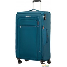 Чемодан-спиннер American Tourister Crosstrack Navy/Orange 79 см