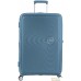 Чемодан-спиннер American Tourister SoundBox Stone Blue 77 см. Фото №3