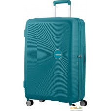 Чемодан-спиннер American Tourister Soundbox Jade Green 77 см