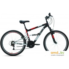 Велосипед Altair MTB FS 26 1.0 р.16 2021 (черный/красный)