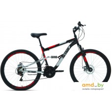 Велосипед Altair MTB FS 26 2.0 D р.16 2022 (черный/красный)