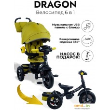 Детский велосипед Bubago Dragon BG 104-3 (горчичный)