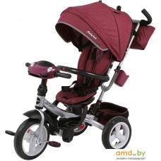 Детский велосипед Moby Kids Travel Pro 360 12x10 AIR (бордовый)