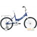 Детский велосипед Altair City Kids 20 compact 2021 (синий). Фото №1