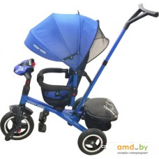 Детский велосипед Moby Kids Rider 360 10x8 AIR Car (синий)