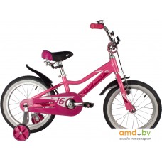 Детский велосипед Novatrack Novara 16 2022 165ANOVARA.PN22 (розовый)