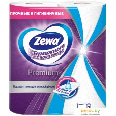 Бумажные полотенца Zewa Premium (2 рулона)