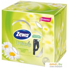 Бумажные салфетки Zewa Deluxe Ромашка 3 слоя (60 шт)