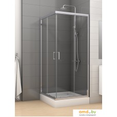 Душевой уголок NEW TRENDY Varia 90x90 K-0228 (графитовое стекло)