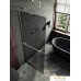 Душевая стенка MaybahGlass 195x89 MGD-735-5у (графитовое стекло/хром матовый). Фото №7