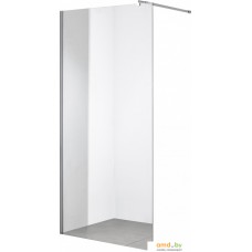 Душевая стенка Saniteco Walk-In SN-W8TC80 (80x200, прозрачное стекло, хромированный профиль)