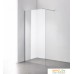 Душевая стенка Saniteco Walk-In SN-W6TC110 (110x200, прозрачное стекло, хромированный профиль). Фото №5