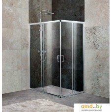 Душевой уголок BelBagno UNIQUE-A-2-85/100-P-Cr 85-100х85-100 (матовое)