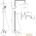 Душевая система ZorG AZR 700 DS-6-12 BR. Фото №4