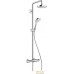 Душевая система Hansgrohe Croma Select S 180 2jet Showerpipe (27253400). Фото №1