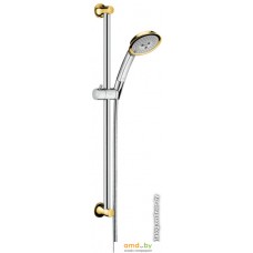 Душевой гарнитур Hansgrohe Raindance Classic 100 AIR 3jet 27843090 (хром/золото)