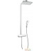 Душевая система Hansgrohe Raindance Select E 360 Showerpipe [27112400]. Фото №1