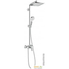 Душевая система Hansgrohe Crometta E 240 1jet Showerpipe [27284000]