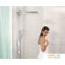 Шланговое подключение Hansgrohe FixFit Square 26455000 (хром). Фото №6