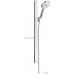 Душевой гарнитур Hansgrohe Raindance Select S 120 27648400 (белый/хром). Фото №1