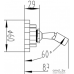 Держатель душевой лейки ZorG AZRG1 BR. Фото №2