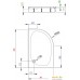 Душевой поддон Radaway Patmos E 100x80 (левый) [4P81155-03L]. Фото №2