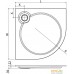 Душевой поддон Cezares 90x90 TRAY-S-R-90-550-56-W (белый). Фото №2