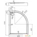 Душевой поддон Omnires Riverside 80x100 (левый). Фото №2