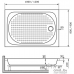 Душевой поддон RGW LUX/TN 100х80. Фото №2