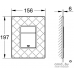 Панель смыва Grohe Skate Cosmopolitan 38913XM0 (бордовый). Фото №4