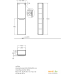 Keramag MyDay шкаф-пенал белый глянец [824000000]. Фото №2