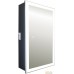 Silver Mirrors Шкаф с зеркалом Hamburg Black 462x762 LED-00002669. Фото №1