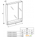 Roca The Gap Зеркальный шкаф белый 80 (ZRU9302750). Фото №2