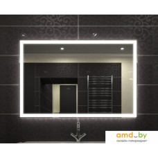 Континент Зеркало Mercury LED 100x70