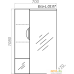 Aqwella Эколайн 75 шкаф с зеркалом [Eco-L.02.07]. Фото №3