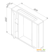 AM.PM Шкаф с зеркалом Like [M80MPR0801WG]. Фото №2